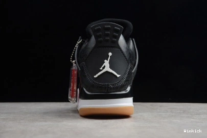 LASER GUM SE AIR BLACK JORDAN 4 CI1184-001 1110